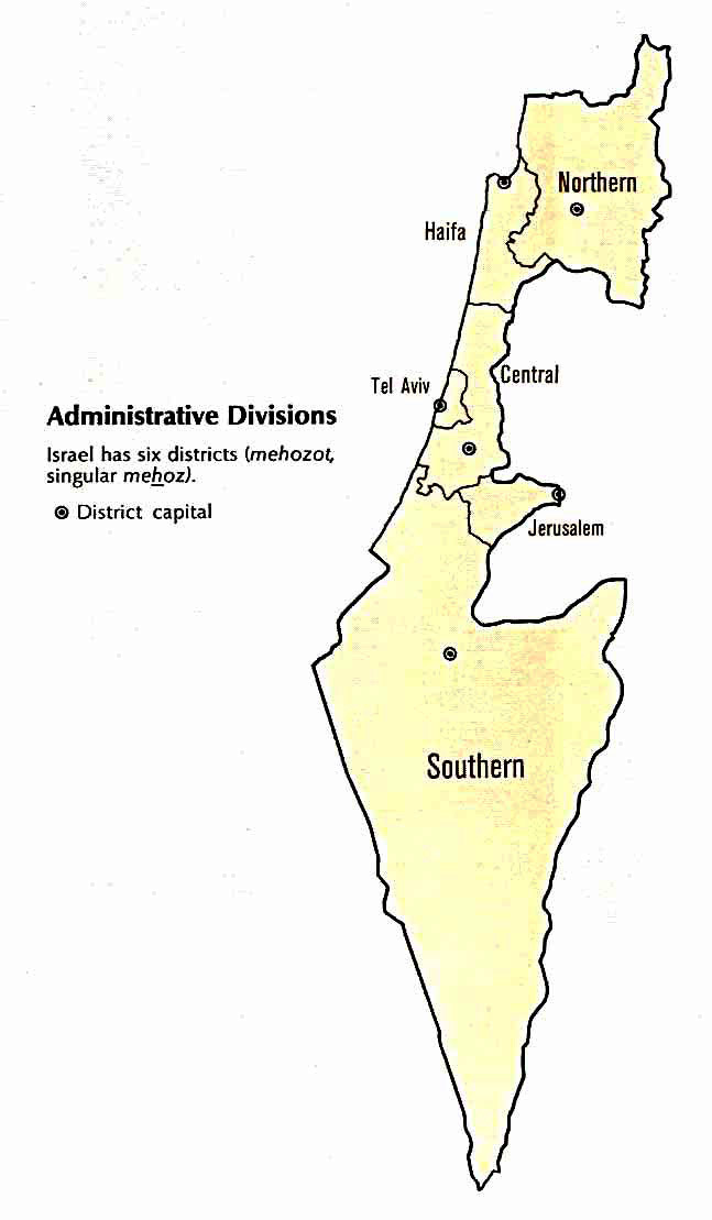 Mapa De Administrativas Divisiones De Israel Israel Asia Mapas Images 2070 Hot Sex Picture 7880