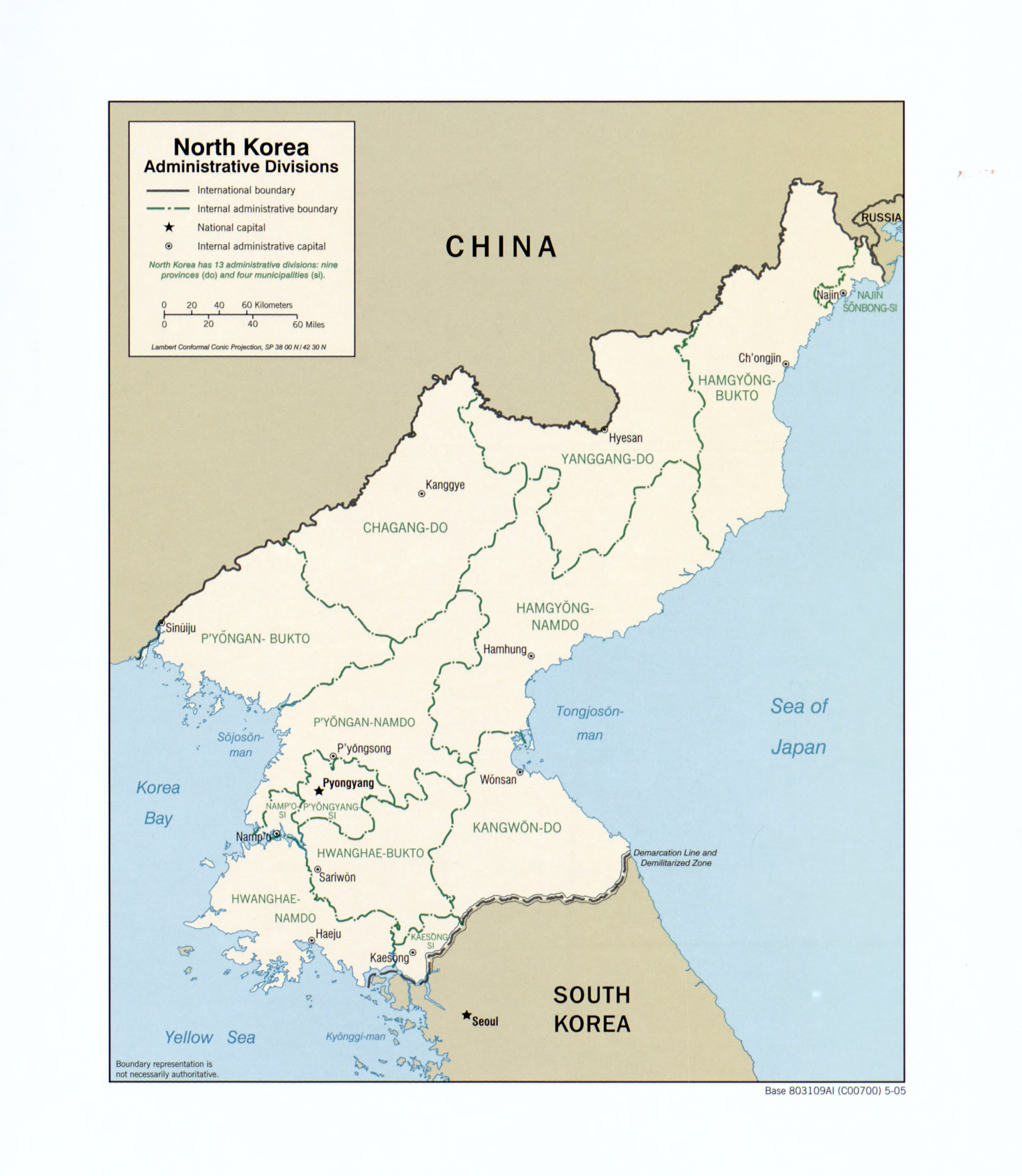Arriba 103+ Foto Mapa De Corea Del Norte Y Del Sur Mirada Tensa