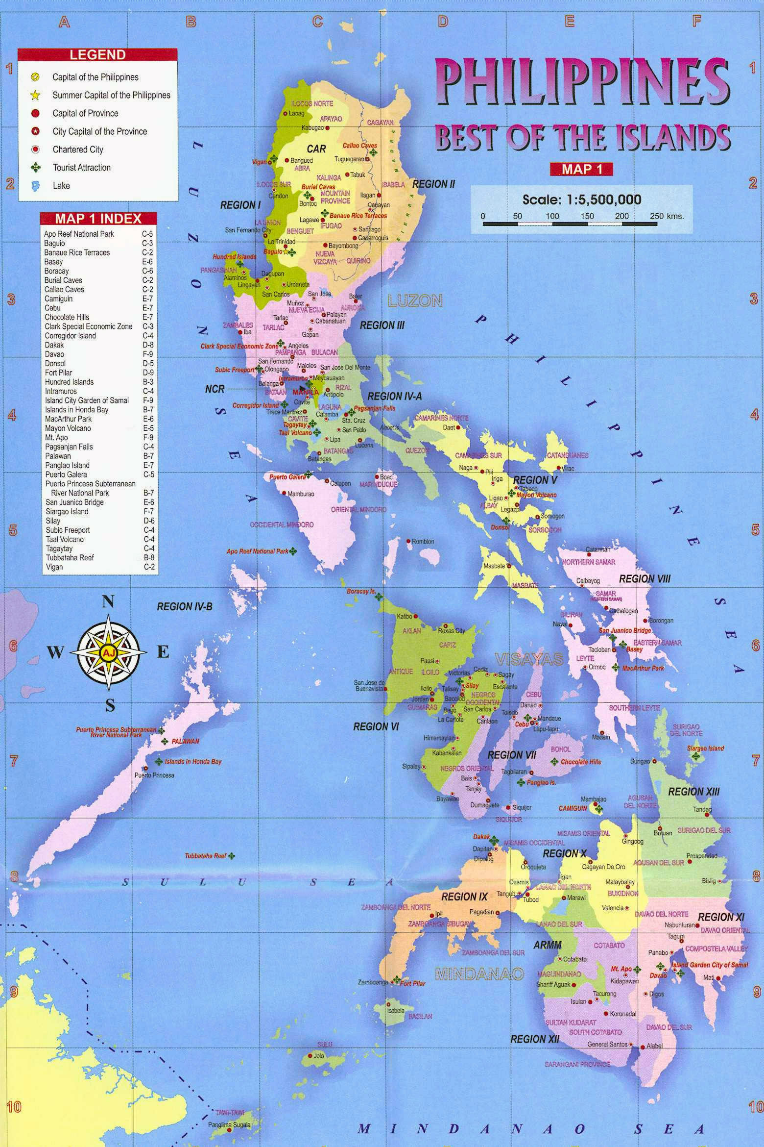 Philippines Maps Printable Maps of Philippines for Download