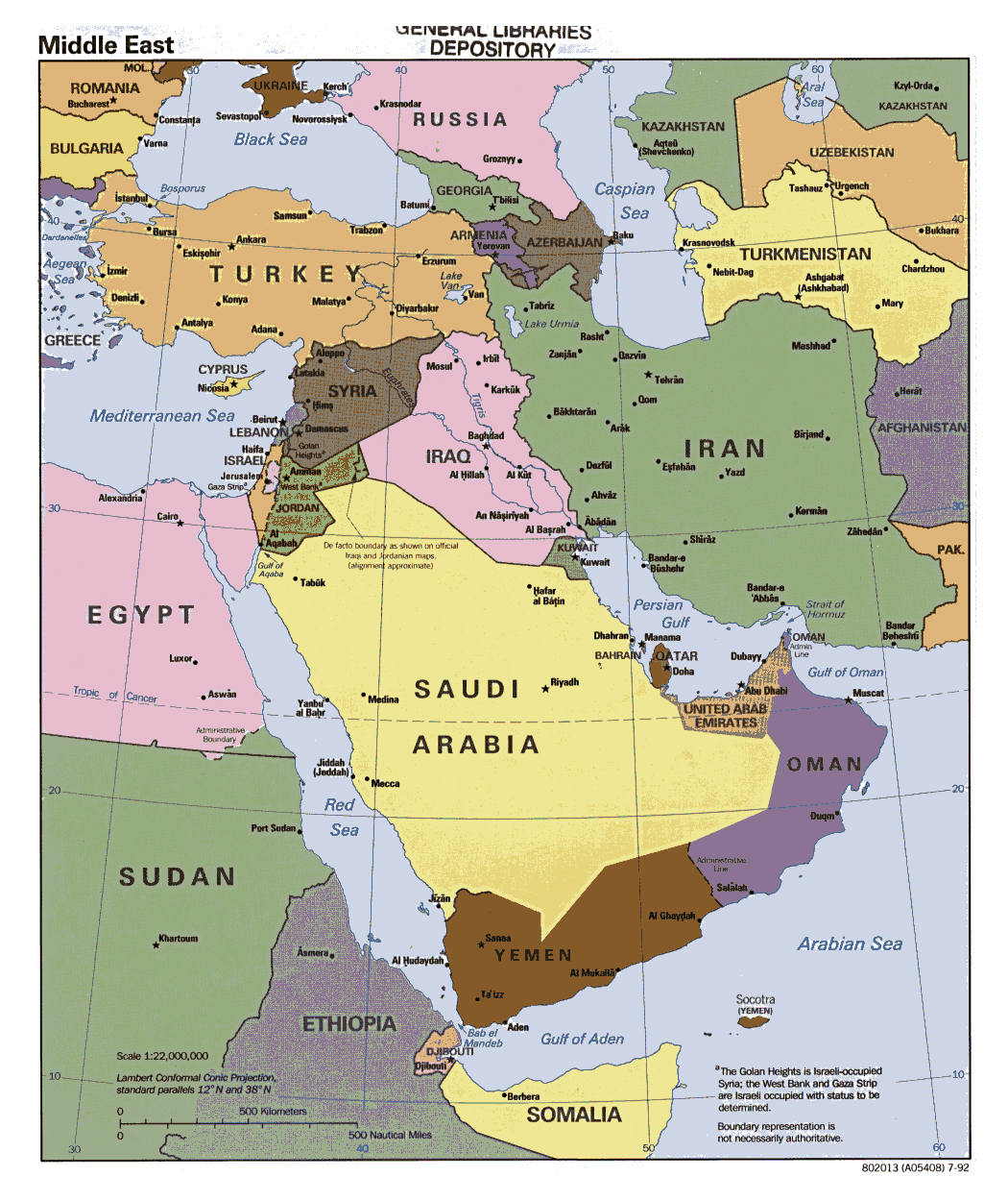 Lista 104 Foto Mapa Del Medio Oriente Con Nombres Actualizar 9343