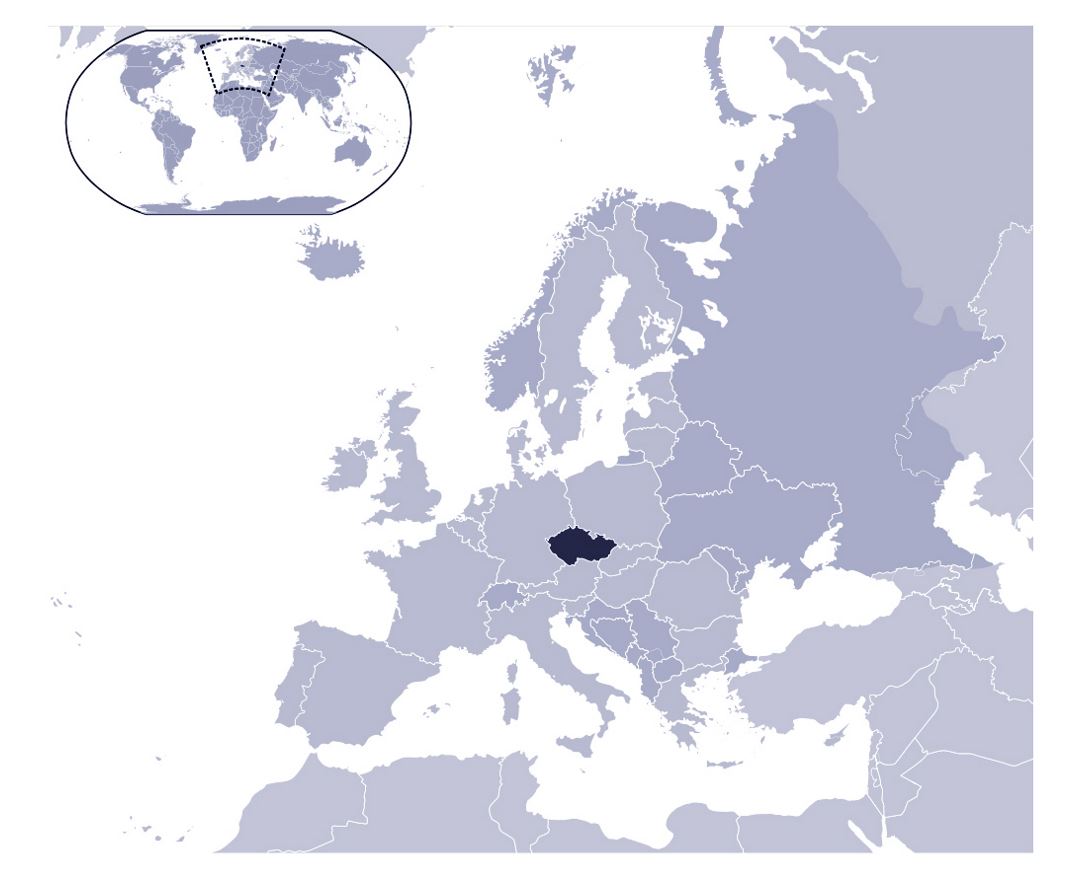 Mapas De Republica Checa Coleccion De Mapas De Republica Checa Europa Mapas Del Mundo